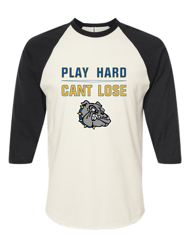 North Platte Bulldogs Play Hard, Can't Lose Women's Baseball T-Shirt