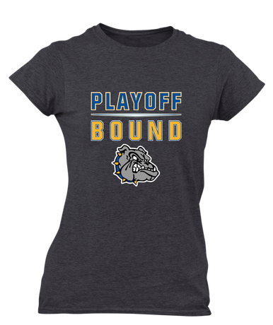 North Platte Bulldogs Playoff Bound Women's Premium SS T-Shirt