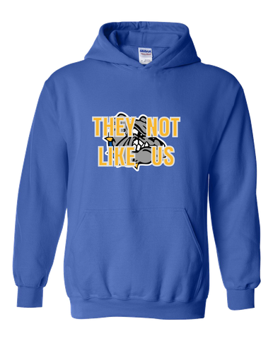 North Platte Bulldogs They Not Like Us #2 Men's Hoodie