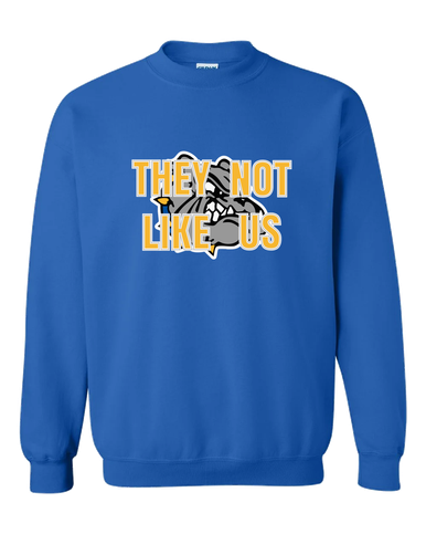 North Platte Bulldogs They Not Like Us #2 Men's Sweatshirt