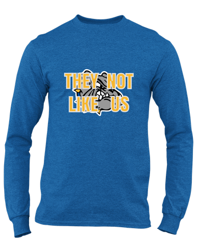 North Platte Bulldogs They Not Like Us #2 Men's LS T-Shirt