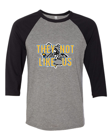 North Platte Bulldogs They Not Like Us #2 Men's Baseball T-Shirt
