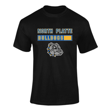 North Platte Bulldogs Mascot #7 Men's SS T-Shirt