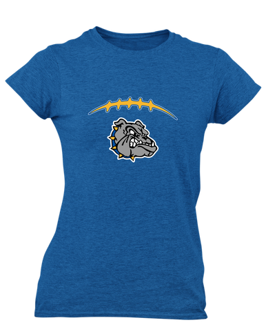 North Platte Bulldogs Football #2 Women's Premium SS T-Shirt