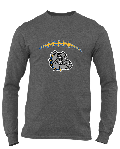 North Platte Bulldogs Football #2 Men's LS T-Shirt