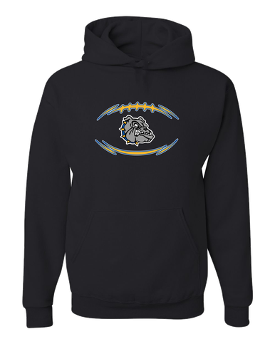 North Platte Bulldogs Football #3 Men's Premium Hoodie