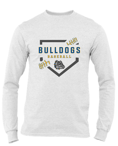North Platte Bulldogs Baseball #2 Men's Premium LS T-Shirt