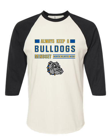 North Platte Bulldogs Mindset Women's Baseball T-Shirt