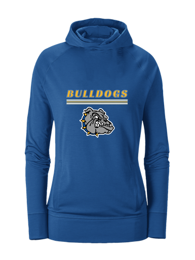 North Platte Bulldogs Mascot #8 Women's Hoodie