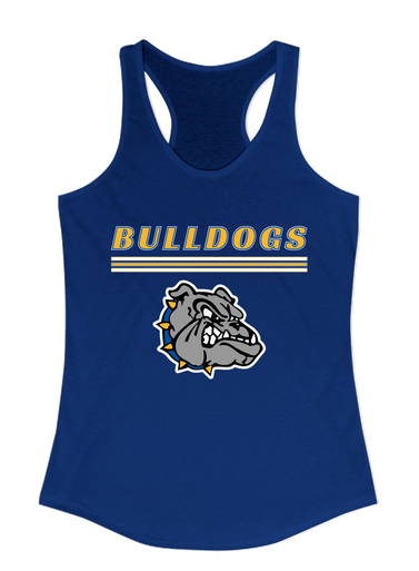North Platte Bulldogs Mascot #8 Women's Tank Top