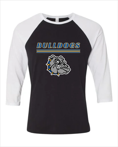North Platte Bulldogs Mascot #8 Men's Baseball T-Shirt