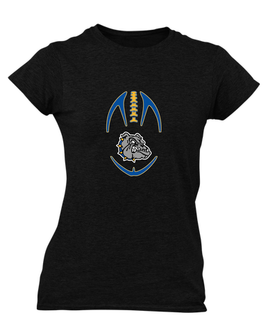 North Platte Bulldogs Football #4 Women's Premium SS T-Shirt