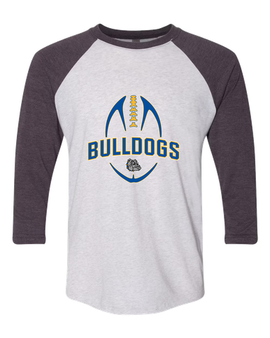North Platte Bulldogs Football #5 Women's Baseball T-Shirt