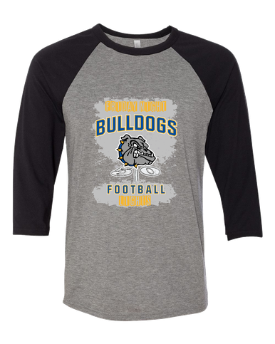 North Platte Bulldogs Football #6 Women's Baseball T-Shirt