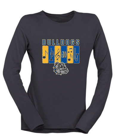 North Platte Bulldogs Band # 2 Women's LS T-Shirt
