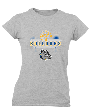 North Platte Bulldogs Band # 3 Women's SS T-Shirt