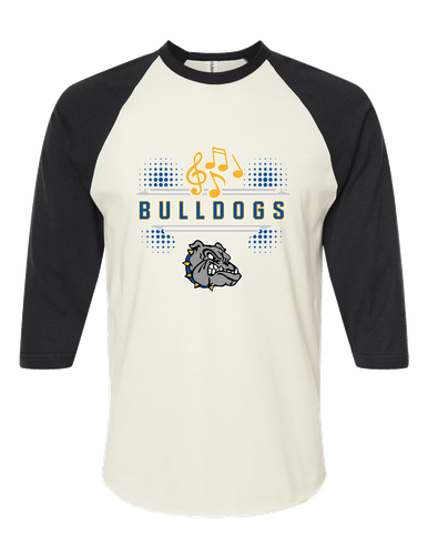 North Platte Bulldogs Band # 3 Women's Baseball T-Shirt