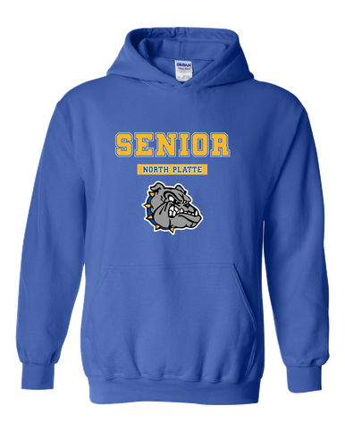 North Platte Bulldogs Senior #2 Men's Hoodie