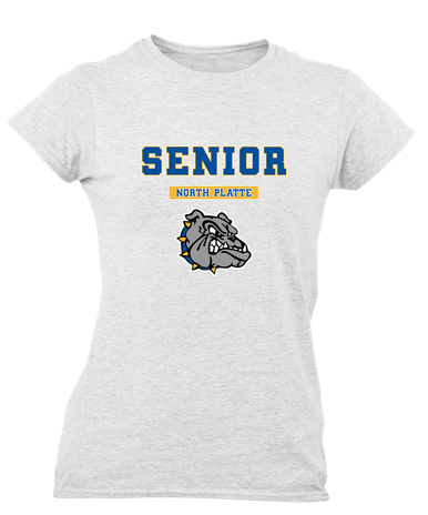 North Platte Bulldogs Senior #2 Women's Premium SS T-Shirt