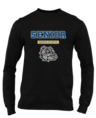 North Platte Bulldogs Senior #2 Men's Premium LS T-Shirt