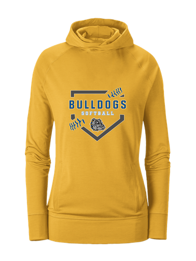 North Platte Bulldogs Softball #2 Women's Hoodie