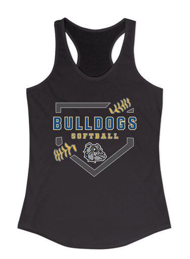 North Platte Bulldogs Softball #2 Women's Tank Top