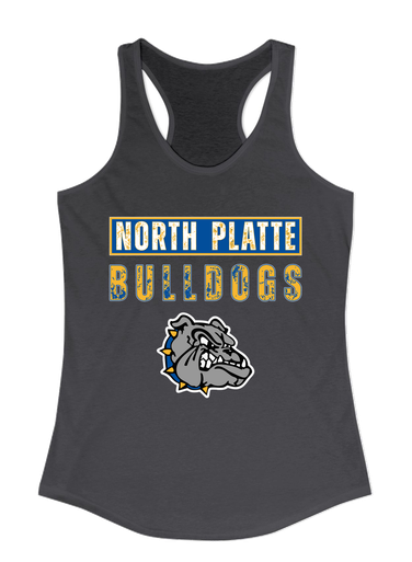 North Platte Bulldogs Mascot #9 Women's Tank Top