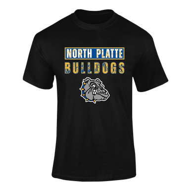 North Platte Bulldogs Mascot #9 Men's Premium SS T-Shirt