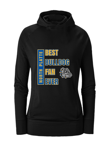 North Platte Bulldogs Best Bulldog Fan Women's Hoodie