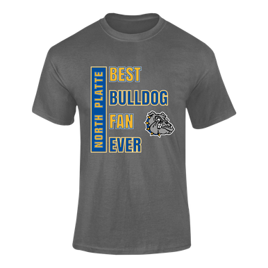 North Platte Bulldogs Best Bulldog Fan Men's SS T-Shirt