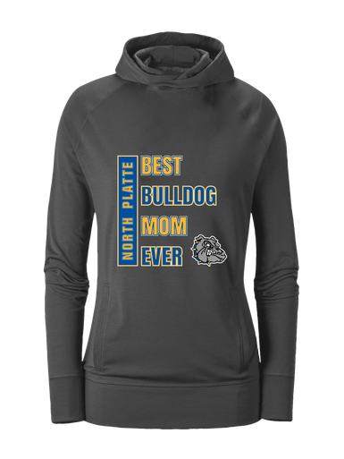 North Platte Bulldogs Best Bulldog Mom Women's Hoodie