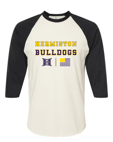Hermiston Bulldogs Spirit Flag Women's Baseball T-Shirt