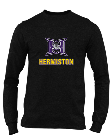 Hermiston Bulldogs Mascot #2 Men's Premium LS T-Shirt