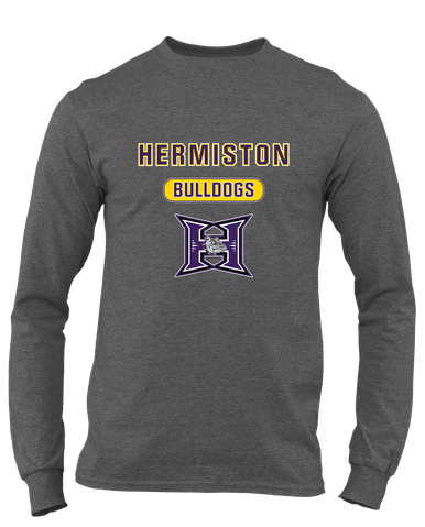 Hermiston Bulldogs Mascot #3 Men's Premium LS T-Shirt