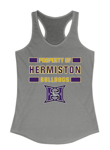 Hermiston Bulldogs Property Of Women's Tank Top