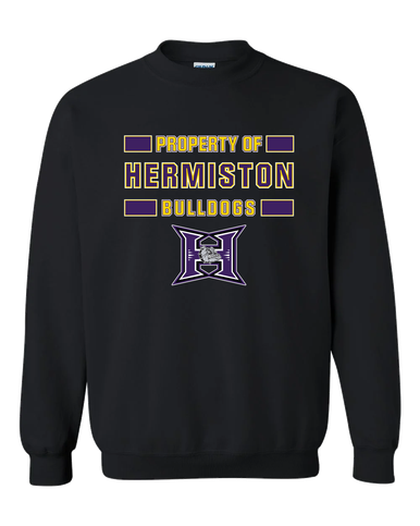 Hermiston Bulldogs Property Of Men's Sweatshirt