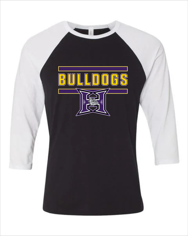 Hermiston Bulldogs Mascot #5 Men's Baseball T-Shirt