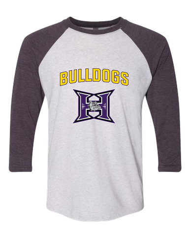 Hermiston Bulldogs Mascot #6 Men's Baseball T-Shirt