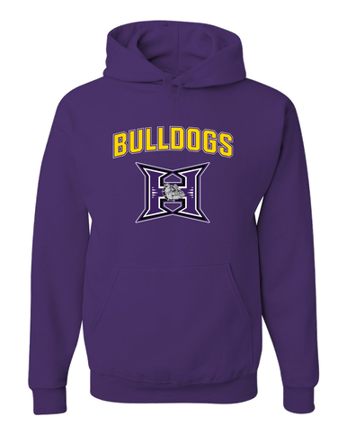 Hermiston Bulldogs Mascot #6 Men's Premium Hoodie