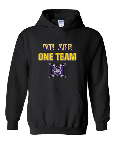 Hermiston Bulldogs We Are One Team Men's Hoodie