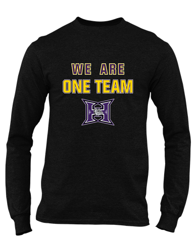 Hermiston Bulldogs We Are One Team Men's Premium LS T-Shirt
