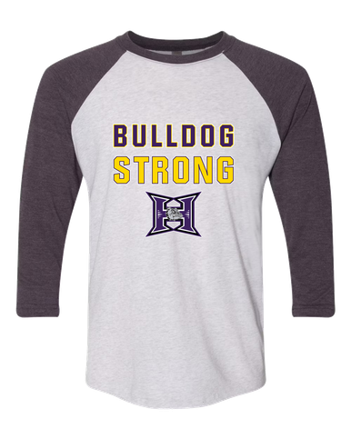 Hermiston Bulldogs Strong #2 Women's Baseball T-Shirt