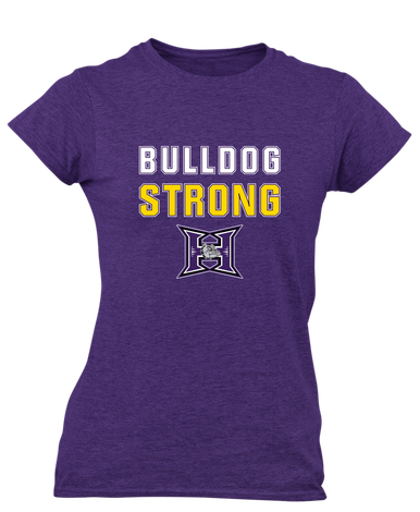 Hermiston Bulldogs Strong #2 Women's Premium SS T-Shirt
