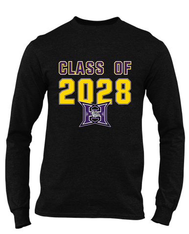 Hermiston Bulldogs Class of 2028 Men's Premium LS T-Shirt