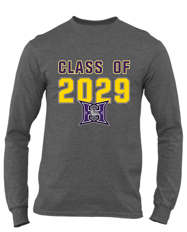 Hermiston Bulldogs Class of 2029 Men's Premium LS T-Shirt