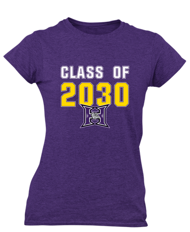 Hermiston Bulldogs Class of 2030 Women's Premium SS T-Shirt