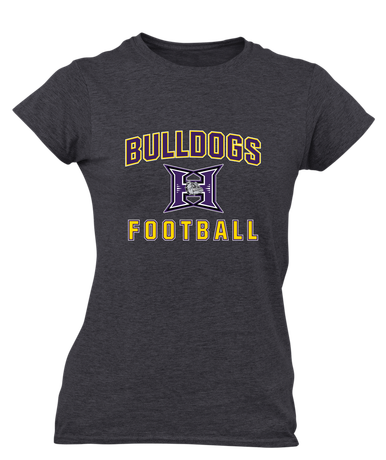 Hermiston Bulldogs Football #1 Women's Premium SS T-Shirt