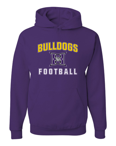 Hermiston Bulldogs Football #1 Men's Premium Hoodie