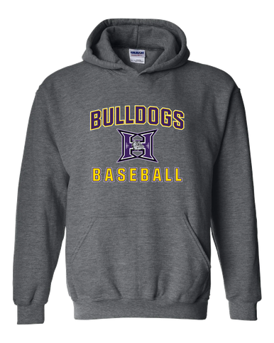 Hermiston Bulldogs Baseball #1 Men's Hoodie