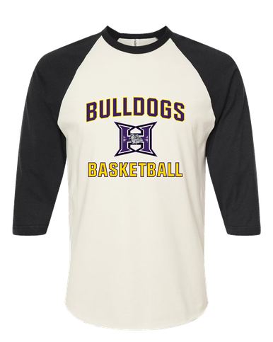 Hermiston Bulldogs Basketball #1 Men's Baseball T-Shirt